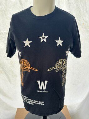 Darc Sport Wolves Forever Bodybuilding 101 0f 1000 Men's Black Shirt Medium SSDD